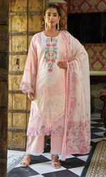 Blush Pink Embroidered Kurta Set