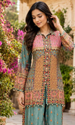 Multicolor Printed Co-ord Set