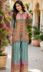Multicolor Printed Co-ord Set