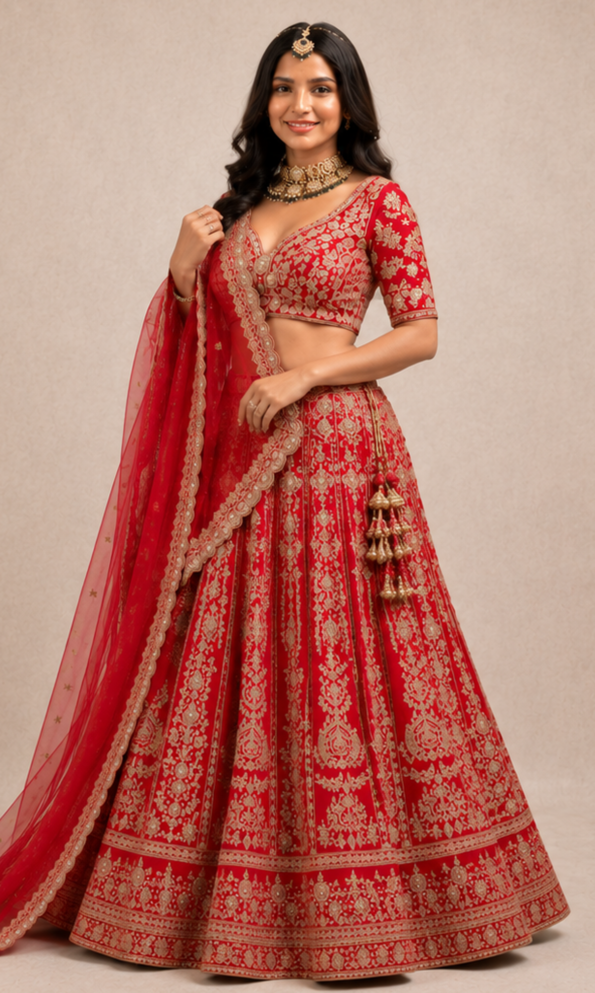 Ruby Royale Bridal Lehenga