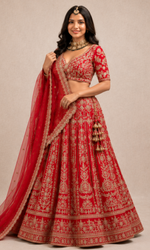 Ruby Royale Bridal Lehenga