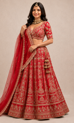 Ruby Royale Bridal Lehenga