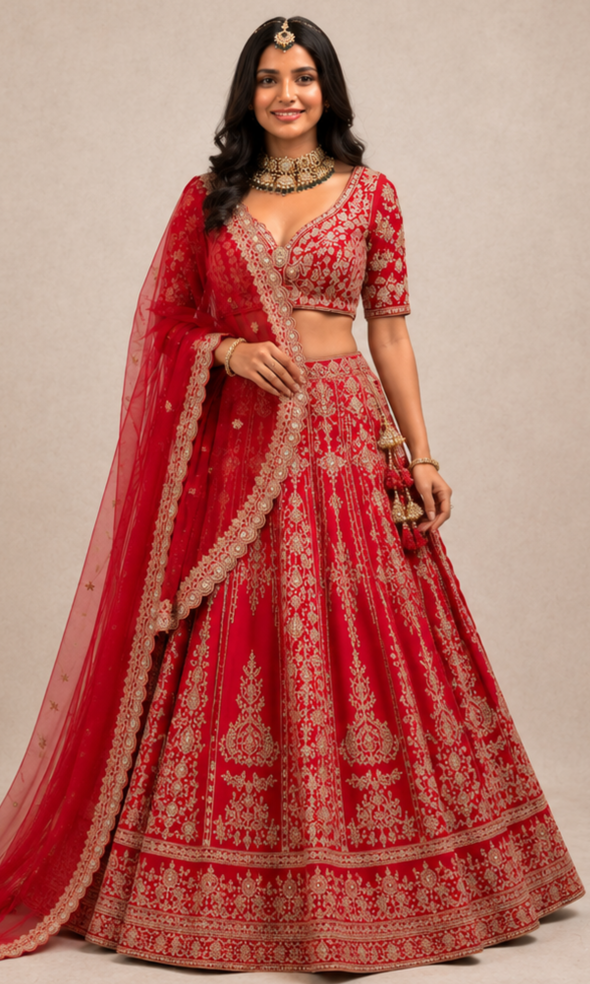 Ruby Royale Bridal Lehenga